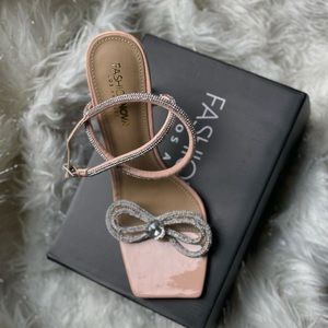 Fashion Nova nude heels